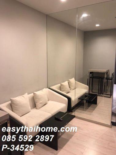 picture P-34529 — Investment Unit for Sale with Tenant at M Thonglor 10. 11th Fl, City View. Price 4.3 Million THB. Tel 085-592-2897 Line: @easythaihome - 2/9