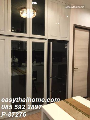 picture P-87276 — Luxury River View Condo for Sale at Chewathai Residence Bang Pho. 45 sqm. Price 5.69 Million THB. Tel 085-592-2897 Line: @easythaihome - 2/10