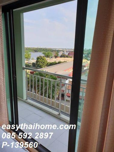 รูป P-139560 — ราคาถูกมาก! ขายคอนโดวิวแม่น้ำ 40 ตร.ม. - Lumpini Place Narathiwas-Chaopraya ราคา 3.15 ล้านบาท โทร 085-592-2897 Line: @easythaihome - รูปที่ 14/16