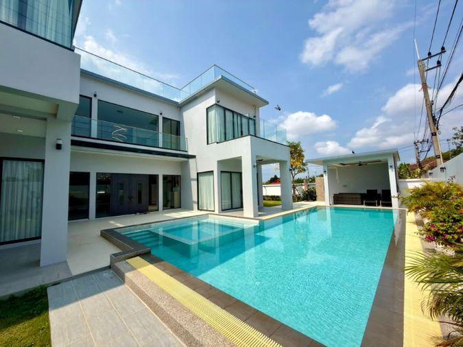 รูป 🔥ขาย พูลวิลล่าหรู พัทยา Luxury Pool Villa Pattaya ใกล้อ่างมาบประชัน วิวสวย ฟังก์ชันครบ - รูปที่ 3/19