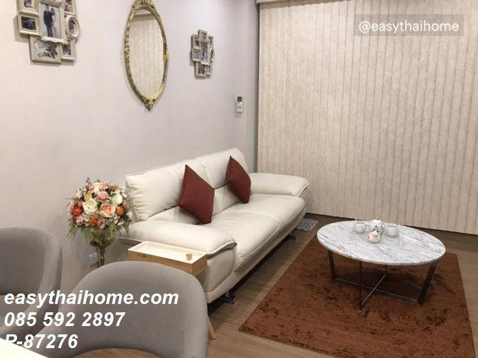 picture P-87276 — Luxury River View Condo for Sale at Chewathai Residence Bang Pho. 45 sqm. Price 5.69 Million THB. Tel 085-592-2897 Line: @easythaihome - 10/10