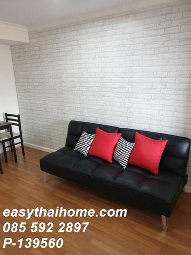 รูป P-139560 — ราคาถูกมาก! ขายคอนโดวิวแม่น้ำ 40 ตร.ม. - Lumpini Place Narathiwas-Chaopraya ราคา 3.15 ล้านบาท โทร 085-592-2897 Line: @easythaihome - รูปที่ 12/16