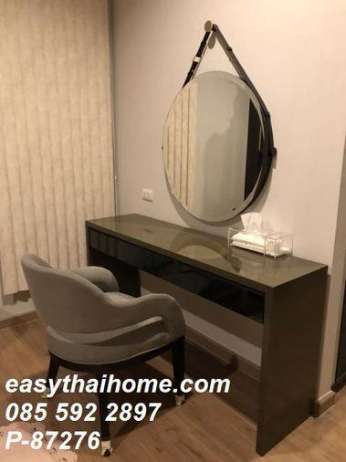 picture P-87276 — Luxury River View Condo for Sale at Chewathai Residence Bang Pho. 45 sqm. Price 5.69 Million THB. Tel 085-592-2897 Line: @easythaihome - 3/10