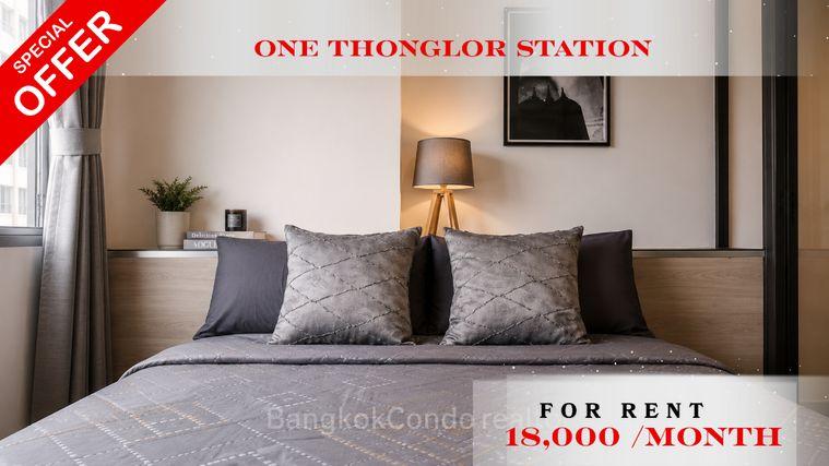 รูป 🍀🍀 Prime condo location 🚆ให้เช่า📌 วัน ทองหล่อ สเตชั่น(Line:@rent2022)BTS ทองหล่อ✨พร้อมเข้าอยู่🔖A11350 - รูปที่ 1/12