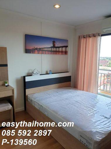 รูป P-139560 — ราคาถูกมาก! ขายคอนโดวิวแม่น้ำ 40 ตร.ม. - Lumpini Place Narathiwas-Chaopraya ราคา 3.15 ล้านบาท โทร 085-592-2897 Line: @easythaihome - รูปที่ 7/16
