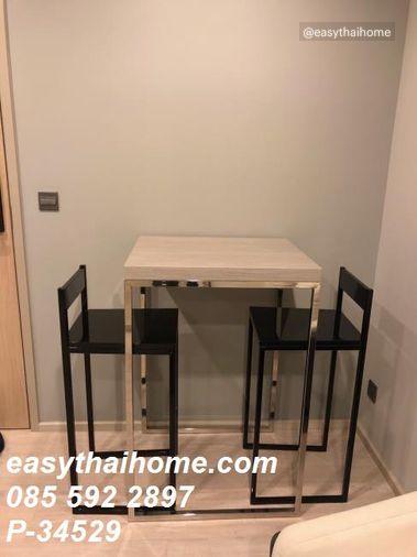 picture P-34529 — Investment Unit for Sale with Tenant at M Thonglor 10. 11th Fl, City View. Price 4.3 Million THB. Tel 085-592-2897 Line: @easythaihome - 9/9