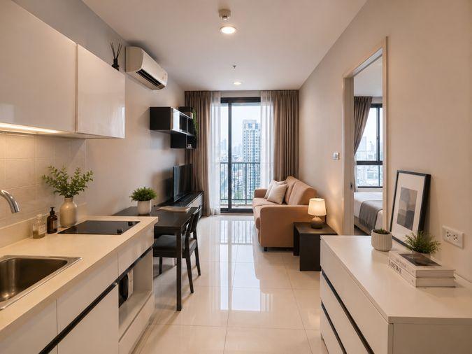 picture 🍀🍀 Best Value🔥 For Rent 📌 The President Sukhumvit 81 (Line: @rent2022) | Near BTS On Nut    ✨ Ready to move in! ✨📌 Ref Code: A11257 - 2/10