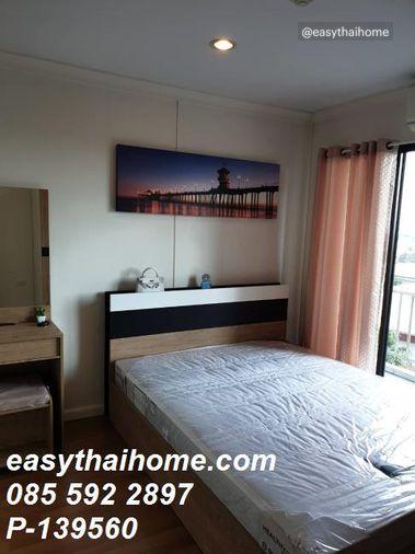 รูป P-139560 — ราคาถูกมาก! ขายคอนโดวิวแม่น้ำ 40 ตร.ม. - Lumpini Place Narathiwas-Chaopraya ราคา 3.15 ล้านบาท โทร 085-592-2897 Line: @easythaihome - รูปที่ 2/16