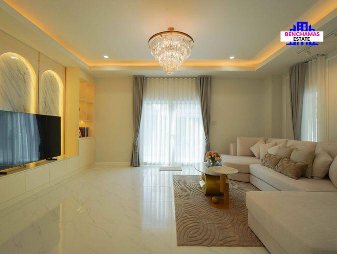 รูป 🔥 ขายบ้านเดี่ยว ตกแต่งพร้อมอยู่ พร้อมเฟอร์และเครื่องใช้ไฟฟ้าครบ ✅ บ้านสวนลลนา Baan Suan Lalana พัทยา ใกล้หาดจอมเทียน - รูปที่ 4/24