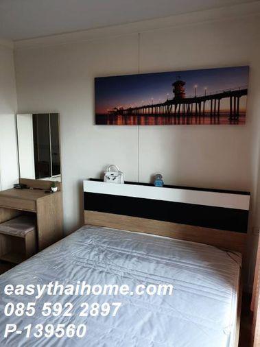 รูป P-139560 — ราคาถูกมาก! ขายคอนโดวิวแม่น้ำ 40 ตร.ม. - Lumpini Place Narathiwas-Chaopraya ราคา 3.15 ล้านบาท โทร 085-592-2897 Line: @easythaihome - รูปที่ 4/16