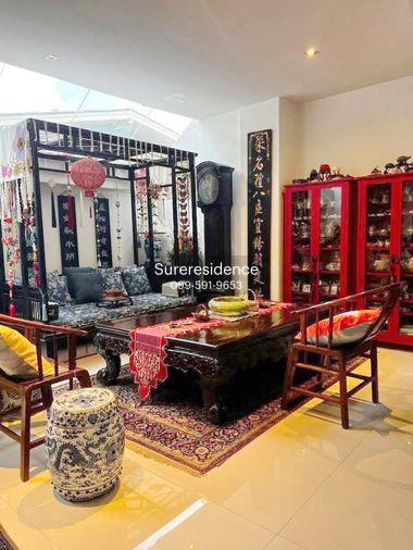 รูป H0808♛♚ทาวน์เฮ้าส์ 4 ห้องนอน ให้เช่า𝓼ขาย⚝สุขุมวิท 71♜BTS พระโขนง∞099-5919653,065-9423251▚Line@sureresidence - รูปที่ 2/11