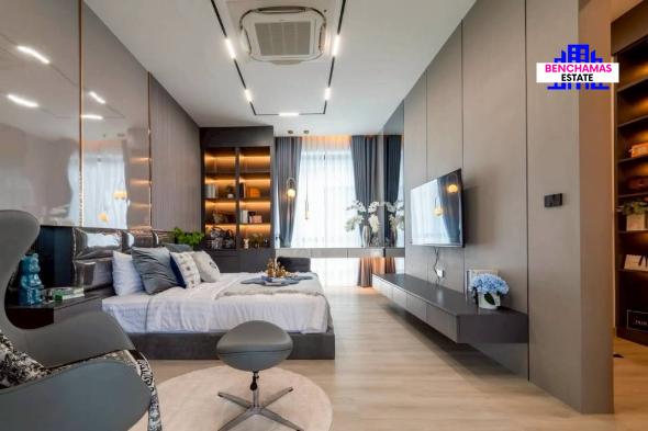 รูป 🔥ขายบ้านเดี่ยวหรู ดีไซน์โมเดิร์น✅ เรสต้า วิลล่า มาบประชัน RESTA VILLA MABPRACHAN ใกล้อ่างเก็บน้ำมาบประชัน - รูปที่ 7/18