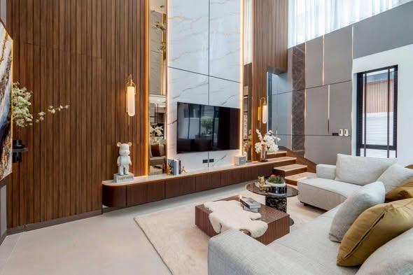 รูป 🔥ขายบ้านเดี่ยวหรู ดีไซน์โมเดิร์น✅ เรสต้า วิลล่า มาบประชัน RESTA VILLA MABPRACHAN ใกล้อ่างเก็บน้ำมาบประชัน - รูปที่ 2/18