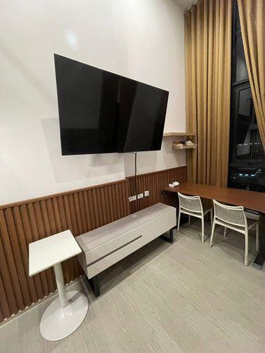 รูป AS2011 ให้เช่าคอนโด Origin Plug & Play รามคำแหง ห้องสวย พร้อมเครื่องใช้ไฟฟ้าเฟอร์นิเจอร์ครบ - รูปที่ 4/11