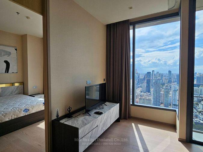 รูป For rent : The Esse Asoke Beautiful decor unit with Stunning City View 1BR - รูปที่ 6/11