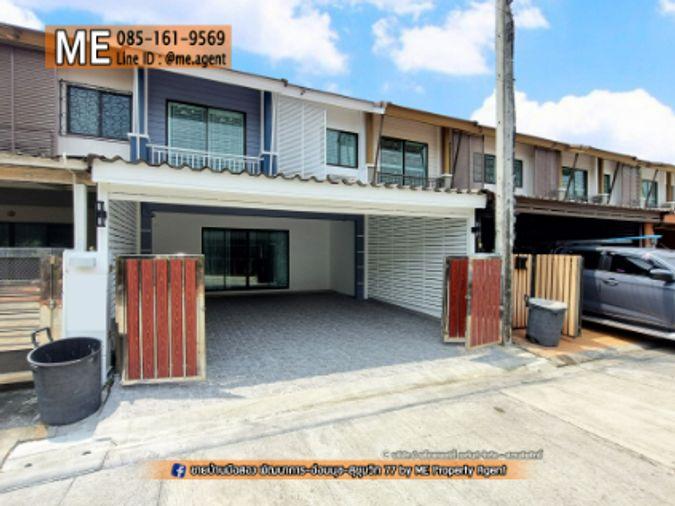 รูป ขาย📌 ทาวน์โฮม พฤกษาวิลล์ 57 พัฒนาการ 32 ตกแต่งหรู โรงจอดรถกว้าง เฟอร์นิเจอร์ครบ เดินทางสะดวก ใกล้ Airport Link หัวหมาก โทร 064-954-9619 (TB64-22) - รูปที่ 24/27