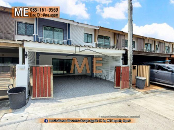 รูป ขาย📌 ทาวน์โฮม พฤกษาวิลล์ 57 พัฒนาการ 32 ตกแต่งหรู โรงจอดรถกว้าง เฟอร์นิเจอร์ครบ เดินทางสะดวก ใกล้ Airport Link หัวหมาก โทร 064-954-9619 (TB64-22) - รูปที่ 24/27