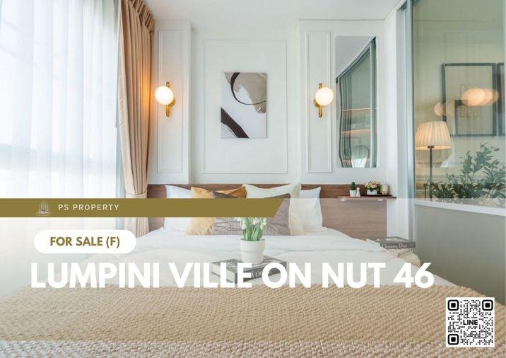 รูป ขายด่วน ✨ Lumpini Ville On Nut 46 ✨ แต่งสวย เฟอร์ครบพร้อมเครื่องใช้ไฟฟ้า ใกล้ BTS อ่อนนุช - รูปที่ 1/11