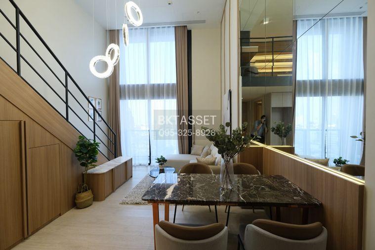 รูป ห้องว่าง* ✅ ✅ ให้เช่า - The Lofts Silom , Super Luxury Duplex 1 ห้องนอน พร้อมเข้าอยู่ ติดต่อไลน์ @bktasset โทร 095-325-8928 - รูปที่ 2/7