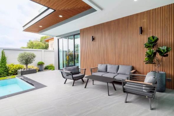 รูป 🔥ขายบ้านเดี่ยวหรู ดีไซน์โมเดิร์น✅ เรสต้า วิลล่า มาบประชัน RESTA VILLA MABPRACHAN ใกล้อ่างเก็บน้ำมาบประชัน - รูปที่ 16/18