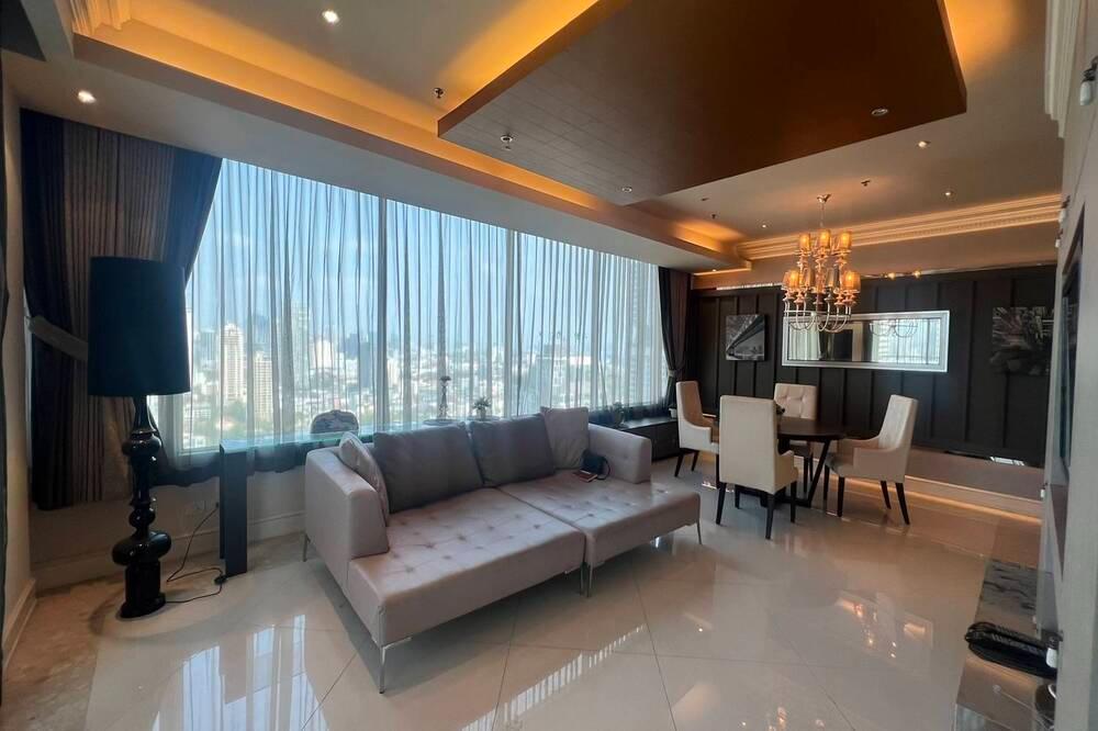 รูป ขาย- เช่าด่วน !! ห้องหายาก !!  The Empire Place, 3 ห้องนอน, 3 ห้องน้ำ, ชั้นสูง 29++, นั่งเล่นกว้าง !! Code C20221201808 แต่งครบ, ราคาพิเศษ!!📣📣 - รูปที่ 1/9