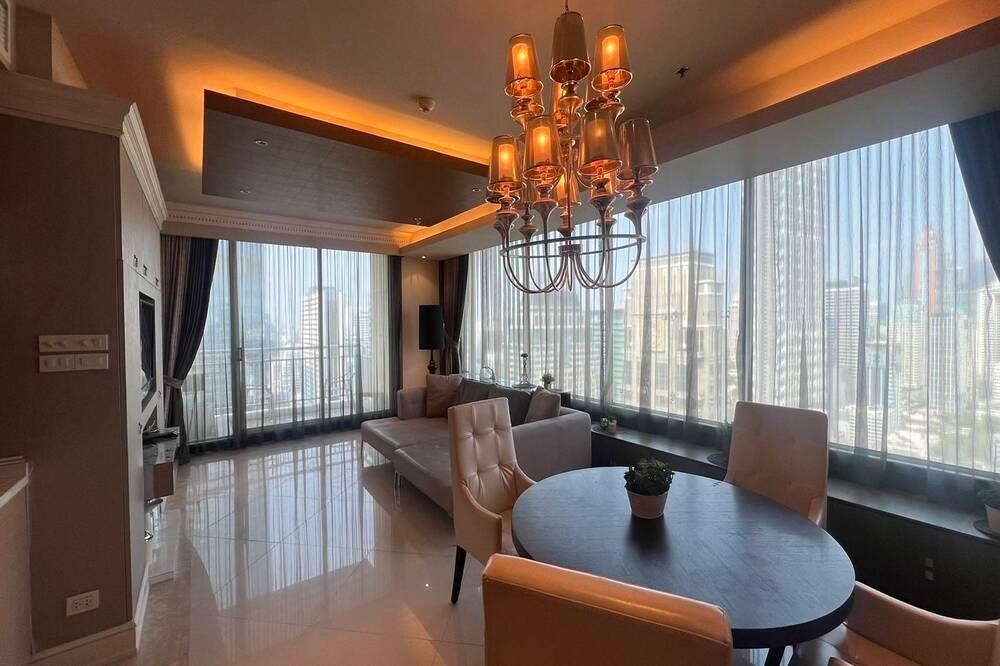 รูป ขาย- เช่าด่วน !! ห้องหายาก !!  The Empire Place, 3 ห้องนอน, 3 ห้องน้ำ, ชั้นสูง 29++, นั่งเล่นกว้าง !! Code C20221201808 แต่งครบ, ราคาพิเศษ!!📣📣 - รูปที่ 4/9