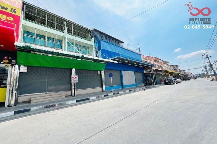 รูป ขายอาคารพาณิชย์ 4 ชั้น 42 ตร.ว. เคหะเมืองใหม่บางพลี บางเสาธง สมุทรปราการ ติดถนนใหญ่ - รูปที่ 1/15