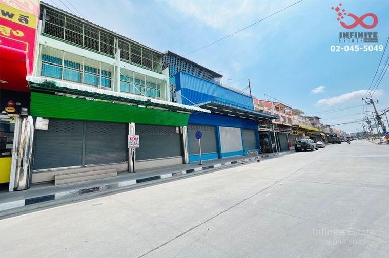 รูป ขายอาคารพาณิชย์ 4 ชั้น 42 ตร.ว. เคหะเมืองใหม่บางพลี บางเสาธง สมุทรปราการ ติดถนนใหญ่ - รูปที่ 1/15