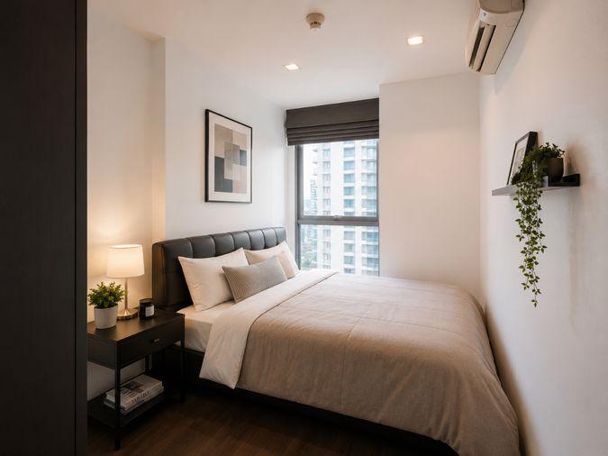 รูป 🍀🍀🍀 Cozy room🍀 ให้เช่า 📌  ไอดีโอ คิว พญาไท 🌸 (Line:@rent2022) พร้อมอยู่ ✨A11382 - รูปที่ 3/10
