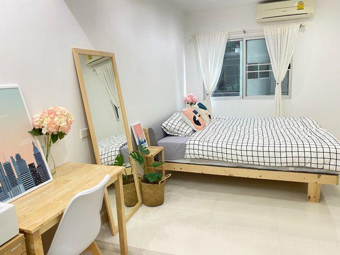 รูป 🔥🔥  ขาย คอนโด แต่งสวยสไตล์ Muji  วิวสระ ✅  A Space Hideaway Asoke - Ratchada เอ สเปซ ไฮด์อะเวย์ อโศก - รัชดา  🌳 ใกล้ MRT พระราม 9 เดินทางสะดวก - รูปที่ 7/9