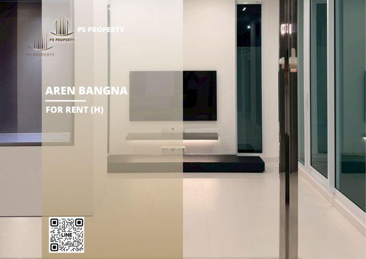 รูป ทาวน์เฮ้าส์ให้เช่า ✨ AREN BANGNA ✨ 2 ห้องนอน 3 ห้องน้ำ เฟอร์นิเจอร์ และ เครื่องใช้ไฟฟ้าครบ - รูปที่ 1/11