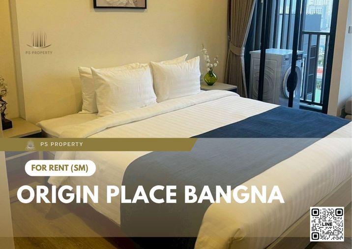 picture For rent 📍 Origin Place Bangna 📍 Fully furnished with appliances. Near MRT Sri Eiam. - 1/4