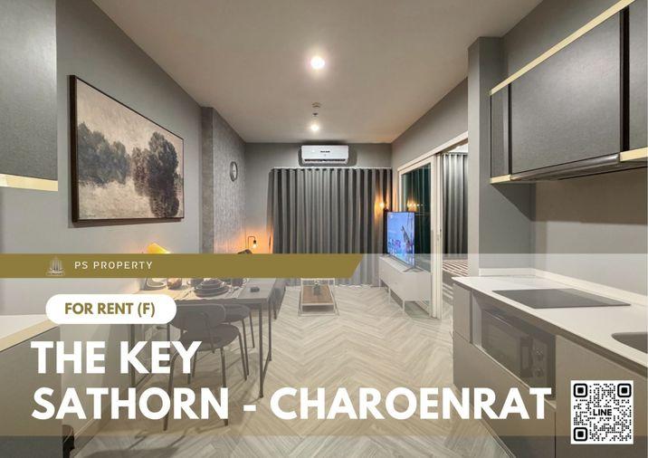 รูป ให้เช่า 📍 The Key Sathorn - Charoenrat 📍 เฟอร์นิเจอร์ และ เครื่องใช้ไฟฟ้าครบ ใกล้ BTS สุรศักดิ์ - รูปที่ 1/11