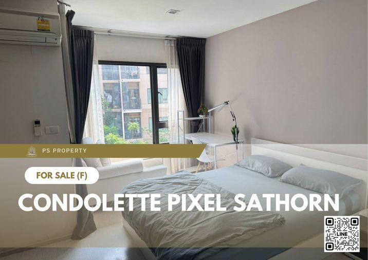 รูป ขายด่วน ✨ Condolette Pixel Sathorn ✨ เฟอร์นิเจอร์ และ เครื่องใช้ไฟฟ้าครบ ใกล้ MRT ลุมพินี - รูปที่ 1/6