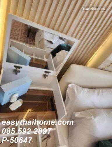 รูป P-50647 — ให้เช่าคอนโด ชั้น 35 High Floor The Room Phayathai 1 ห้องนอน วิวเมือง ใกล้ BTS พญาไท 085-592-2897 Line: @easythaihome - รูปที่ 14/21