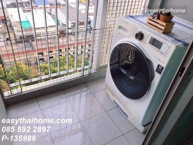 รูป P-135986 — ขายพร้อมผู้เช่า! Aspire Sathorn-Thapra ชั้น 16 ใกล้ BTS ตลาดพลู ย่านธนบุรี ราคา 2.99 ล้านบาท โทร 085-592-2897 Line: @easythaihome - รูปที่ 7/9