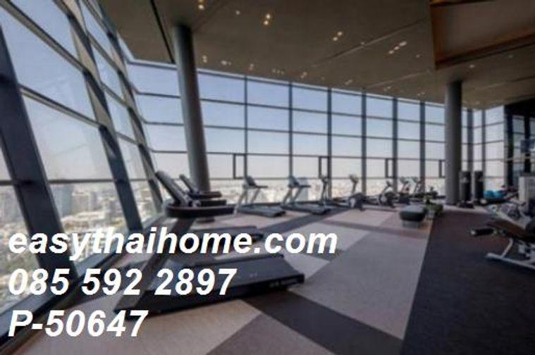 รูป P-50647 — ให้เช่าคอนโด ชั้น 35 High Floor The Room Phayathai 1 ห้องนอน วิวเมือง ใกล้ BTS พญาไท 085-592-2897 Line: @easythaihome - รูปที่ 18/21