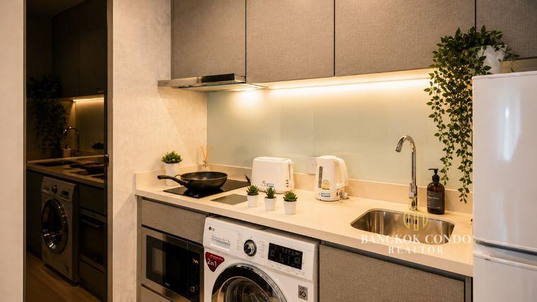 picture 💙🚆 Modern Room For Rent 📌 Rhythm Sukhumvit 36–38 (Line: @rent2022) | Near BTS Thonglor ✨ Beautiful room | Ready to move in ✨📌 Ref Code: A01441 - 6/9