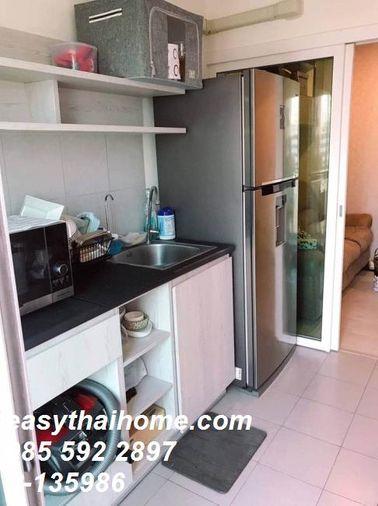 รูป P-135986 — ขายพร้อมผู้เช่า! Aspire Sathorn-Thapra ชั้น 16 ใกล้ BTS ตลาดพลู ย่านธนบุรี ราคา 2.99 ล้านบาท โทร 085-592-2897 Line: @easythaihome - รูปที่ 8/9