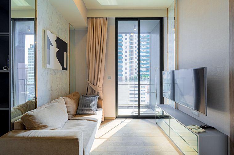 รูป ขาย Celes Asoke ห้องสวย ราคาดีมาก ตกแต่งเฟอร์ครบ พร้อมอยู่ DS2953 | Line @Dstay - รูปที่ 1/14
