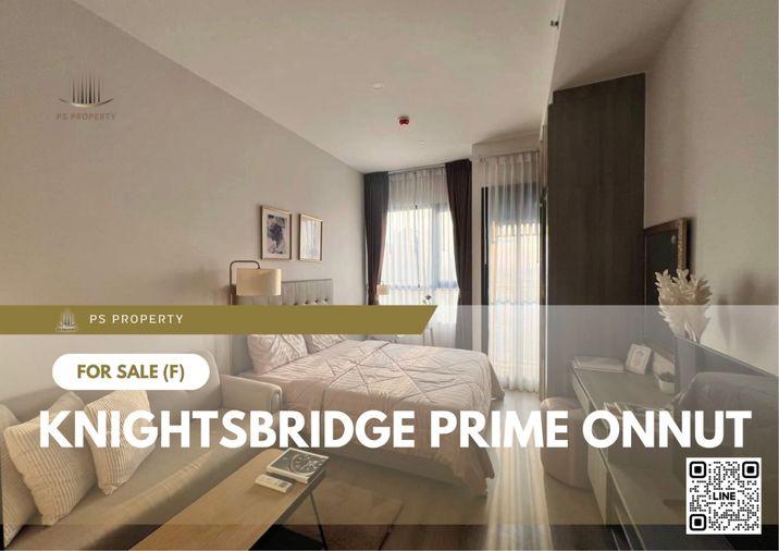 รูป ขายด่วน ✨ Knightsbridge Prime Onnut ✨ เฟอร์นิเจอร์ และ เครื่องใช้ไฟฟ้าครบ ใกล้ BTS อ่อนนุช - รูปที่ 1/5