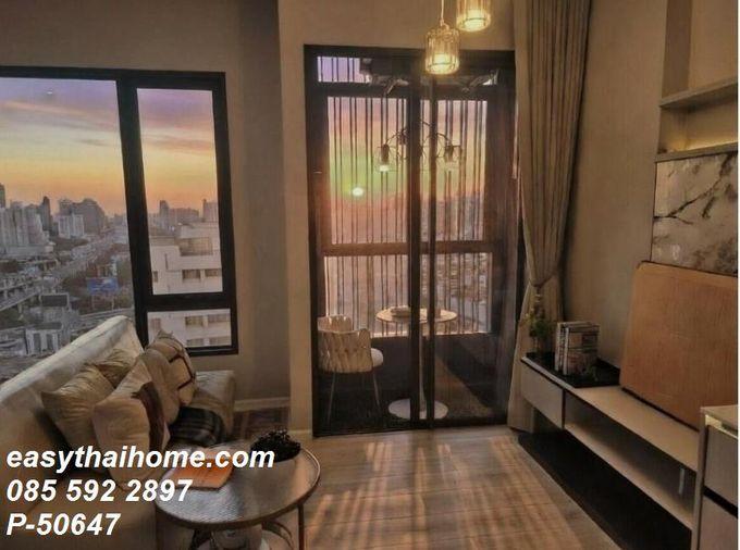 รูป P-50647 — ให้เช่าคอนโด ชั้น 35 High Floor The Room Phayathai 1 ห้องนอน วิวเมือง ใกล้ BTS พญาไท 085-592-2897 Line: @easythaihome - รูปที่ 4/21