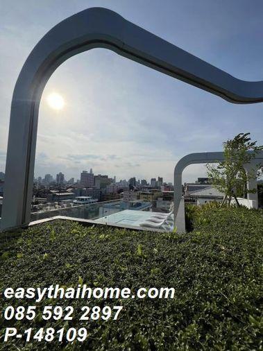 รูป P-148109 — ขายคอนโดแต่งครบ วิวเมืองสวย - Groove Ratchada - Rama 9 ชั้น 7 ราคา 4.1 ล้านบาท (รวมทุกอย่างแล้ว) โทร 085-592-2897 Line: @easythaihome - รูปที่ 10/10