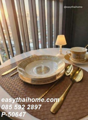 รูป P-50647 — ให้เช่าคอนโด ชั้น 35 High Floor The Room Phayathai 1 ห้องนอน วิวเมือง ใกล้ BTS พญาไท 085-592-2897 Line: @easythaihome - รูปที่ 2/21