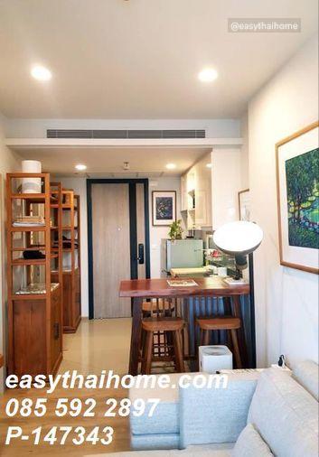 รูป P-147343 — เจ้าของลดราคา! OKA HAUS Sukhumvit 36 (35 ตร.ม.) A วิวสระ ราคา 4.7 ล้านบาท ใกล้ BTS ทองหล่อ โทร 085-592-2897 Line: @easythaihome - รูปที่ 2/8