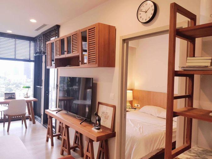 รูป P-147343 — เจ้าของลดราคา! OKA HAUS Sukhumvit 36 (35 ตร.ม.) A วิวสระ ราคา 4.7 ล้านบาท ใกล้ BTS ทองหล่อ โทร 085-592-2897 Line: @easythaihome - รูปที่ 1/8