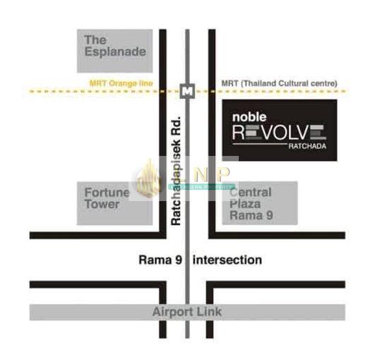 รูป 🏢 ให้เช่าคอนโด : Noble Revolve Ratchada (โนเบิล รีวอลฟ์ รัชดา) รหัสทรัพย์ | 📌LNP-C10673 - รูปที่ 8/8