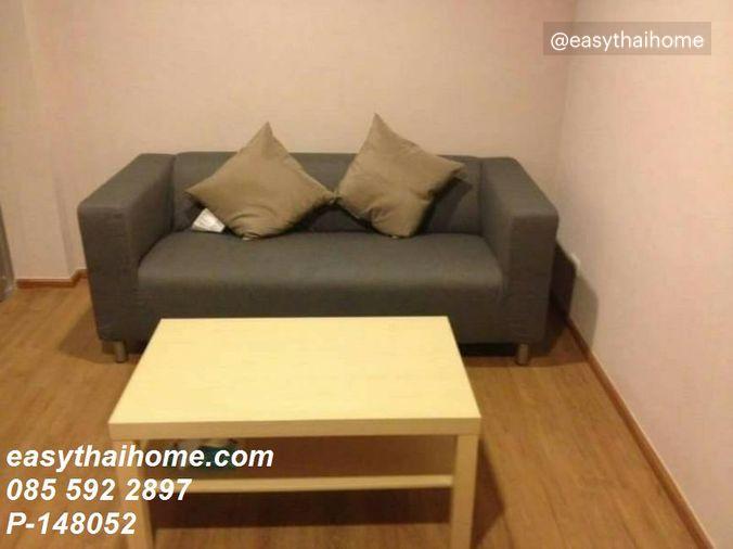 รูป P-148052 — ขายพร้อมผู้เช่าดูห้องได้ Fuse Chan - Sathorn ชั้น 16 ใกล้ BTS สุรศักดิ์ ย่านสาทร ราคา 3.2 ล้านบาท โทร 085-592-2897 Line: @easythaihome - รูปที่ 7/8