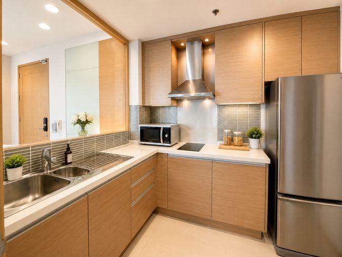 picture 🍀🚆 Cozy Room For Rent 📌 The Emporio Place Condominium   (Line: @rent2022) | Near BTS Phrom Phong ✨ Ready to move in! ✨📌 Ref Code: A01302 - 6/10