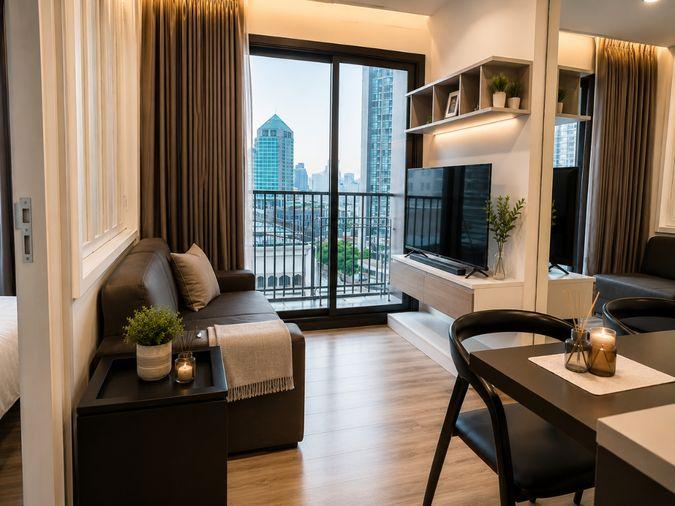รูป 🍀🍀🍀Prime condo Location 🚆ให้เช่า📍วายน์ สุขุมวิท 🌹 (Line:@rent2022)✅ พร้อมเข้าอยู่ ✨ A09255 - รูปที่ 6/11